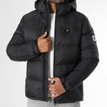 Comme Des Loups - Doudoune Capuche Chauffante California Noir