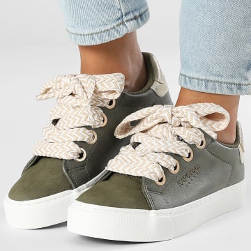 Kaporal - Baskets Femme Severine Khaki