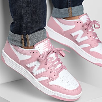 New Balance - Manden 480 BB480LPK Roze Wit