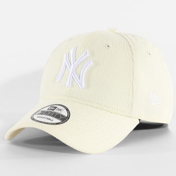 New Era - Casquette Velours Côtelé 9Forty NY Yankees 70957091 Ecru