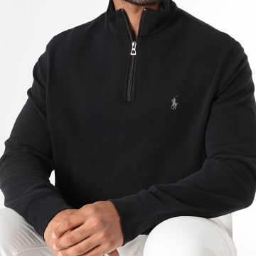 Polo Ralph Lauren - Original Player Zip Neck Sweatshirt Black