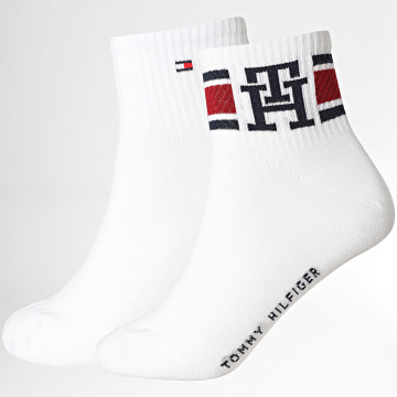 Tommy Hilfiger - Lote de 2 pares de calcetines 701236322 Blanco