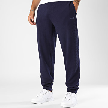 HUGO - Pantalon Jogging Waffle Austin 50532012 Bleu Marine