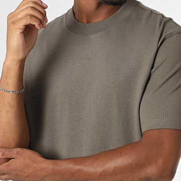HUGO - Tee Shirt Dapolino 50488330 Vert Kaki
