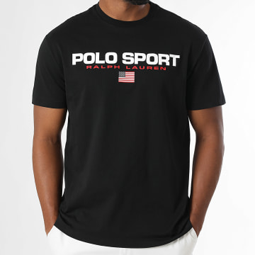 Polo-Shirt Sport Ralph Lauren - T-Shirt Logo Sport Schwarz