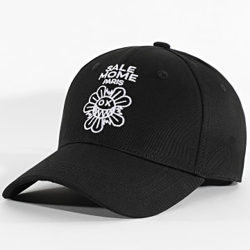 Sale Môme Paris - Casquette Fleur Noir