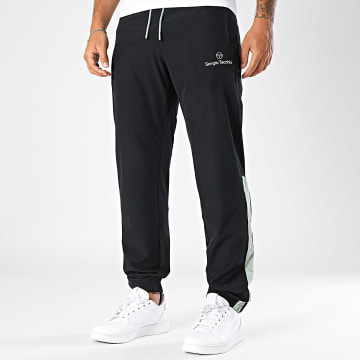Sergio Tacchini - Ponte 41254 Joggingbroek Zwart Lichtgroen