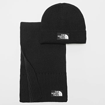 The North Face - Lot Echarpe Et Bonnet Box A8CHG A8CHE Noir