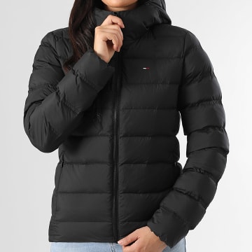 Tommy Jeans - Doudoune Capuche Zippée Femme 1617 Noir