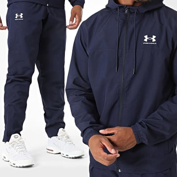 Under Armour - UA Rival 1390149 1390150 Marineblau Trainingsanzug