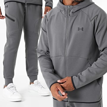 Under Armour - Ensemble De Survetement Unstoppable Flc 1389352 1389353 Gris Anthracite