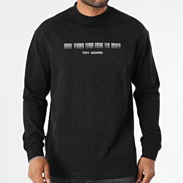 Uniplay - Tee Shirt Manches Longues Oversize 593 Noir