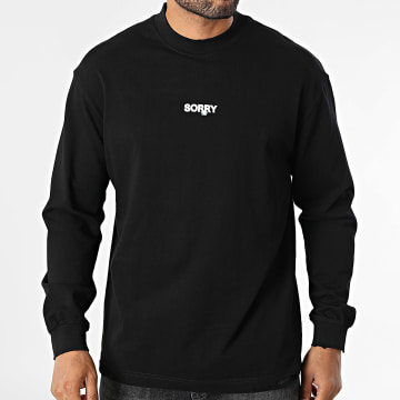 Uniplay - Maglietta a maniche lunghe oversize 582 nero