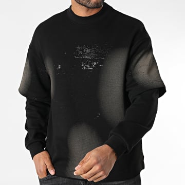 Uniplay - Felpa oversize con girocollo 566 nero