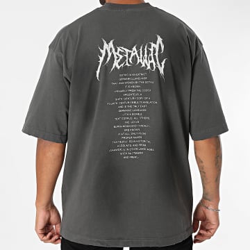 Uniplay - Tee Shirt Oversize 120 Gris Anthracite