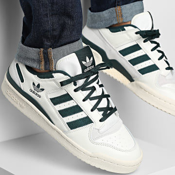 Adidas Originals - Forum Low Sneakers JQ0207 Cloud White Aurora Ivy Wonder White