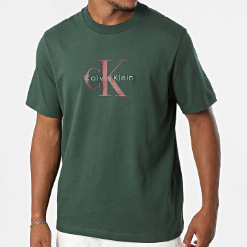 Calvin Klein - Tee Shirt RB862G Vert Foncé