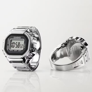 Casio - Ring Uhr CRW-001-1ER Versilbert