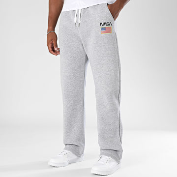 NASA - Pantaloni da jogging larghi USA Grigio erica