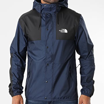 The North Face - Coupe-Vent Capuche Mountain A5IG3 Bleu Marine Noir