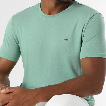Tommy Jeans - Camiseta Jaspe 2.0 Slim 0363 Verde claro