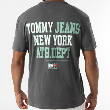 Tommy Jeans - Tee Shirt Regular Fit Athletic Department Back 1989 Gris Anthracite
