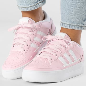 Adidas Sportswear - Baskets Femme Break Start Bold W JR4067 Clear Pink Footwear White