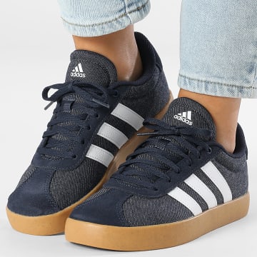 Adidas Sportswear - Scarpe da ginnastica da donna VL Court 3.0 K JS3486 Leggenda Ink Cloud White Gum