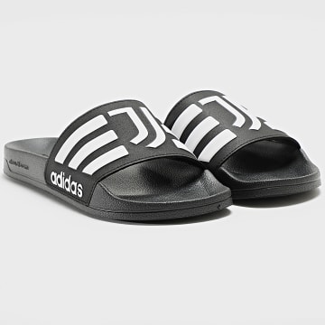 Adidas Performance - Adilette Ducha Juventus Slide JS4862 Negro