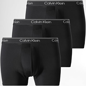 Calvin Klein - Set di 3 boxer neri NB4410