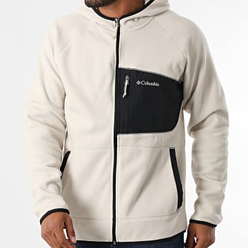 Columbia - Fast Trek Giacca con cappuccio con zip sovrapposta 2135701 Beige chiaro