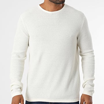 Jack And Jones - Pull George Knit Beige Clair