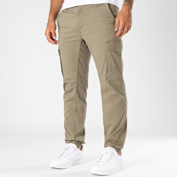 Jack And Jones - Paul Flake Slim Cargo Broek Taupe