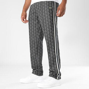 Lacoste - The Blend Crocodile Logo Band Jogging Pants Black