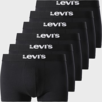 Levi's - Lote de 6 calzoncillos bóxer 701224220 Negro