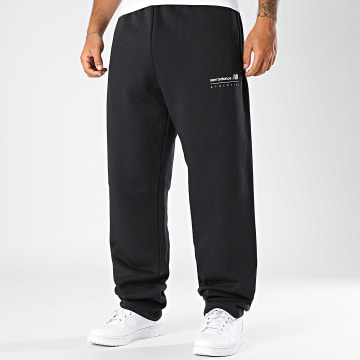 New Balance - Relaxed Fit Linear Graphic Joggingbroek MP53508 Zwart