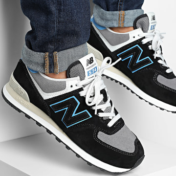 New Balance - Manden 574 U574QRB Zwart Grijs