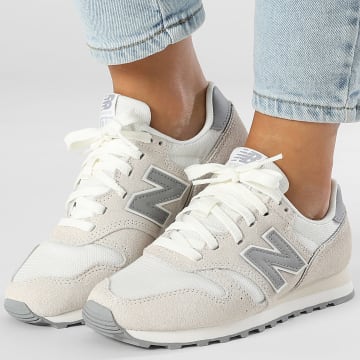 New Balance - Dames 373 WL373OL2 Beige Wit Grijs Sneakers