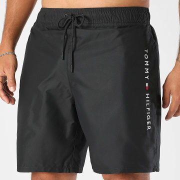 Tommy Hilfiger - Short De Bain Long Drawstring 3310 Noir