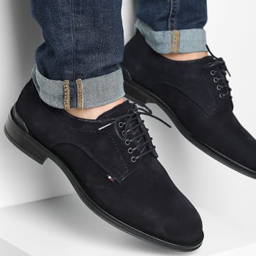 Tommy Hilfiger - Chaussures Corporate Hilfiger SDE Derby 5582 Desert Sky