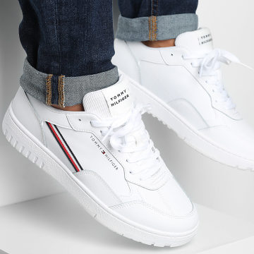 Tommy Hilfiger - Baskets Core Stripes 5631 White