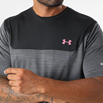 Under Armour - Tee Shirt Loose Fit Tech Utility 6004965 Gris Anthracite Chiné Noir