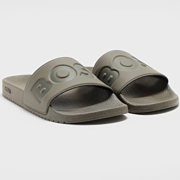 BOSS - Pantofole Aryeh 50536835 Verde cachi