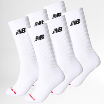 New Balance - Set van 6 paar sokken LAS51296 Wit