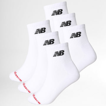 New Balance - Set van 6 paar sokken LAS51306 Wit