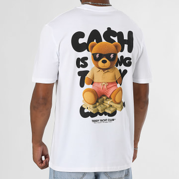 Teddy Yacht Club - Tee Shirt Oversize Cash Is King Throne Blanc