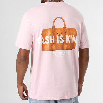 Teddy Yacht Club - Tee Shirt Oversize Cash Is King Keepall Rose