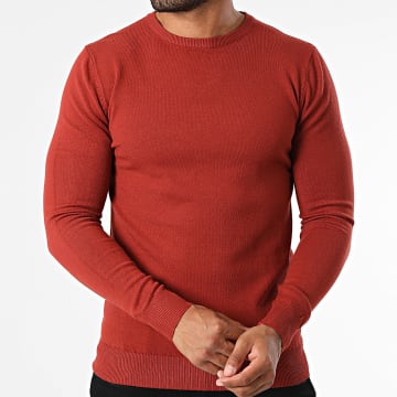 KZR - 051 Maglione rosso mattone