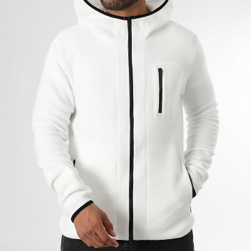 LBO - Fleece Zipped Jacket 0006 White