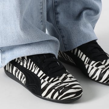 Puma - Baskets Femme SpeedCat Zebra 403356 Warm White Puma Black